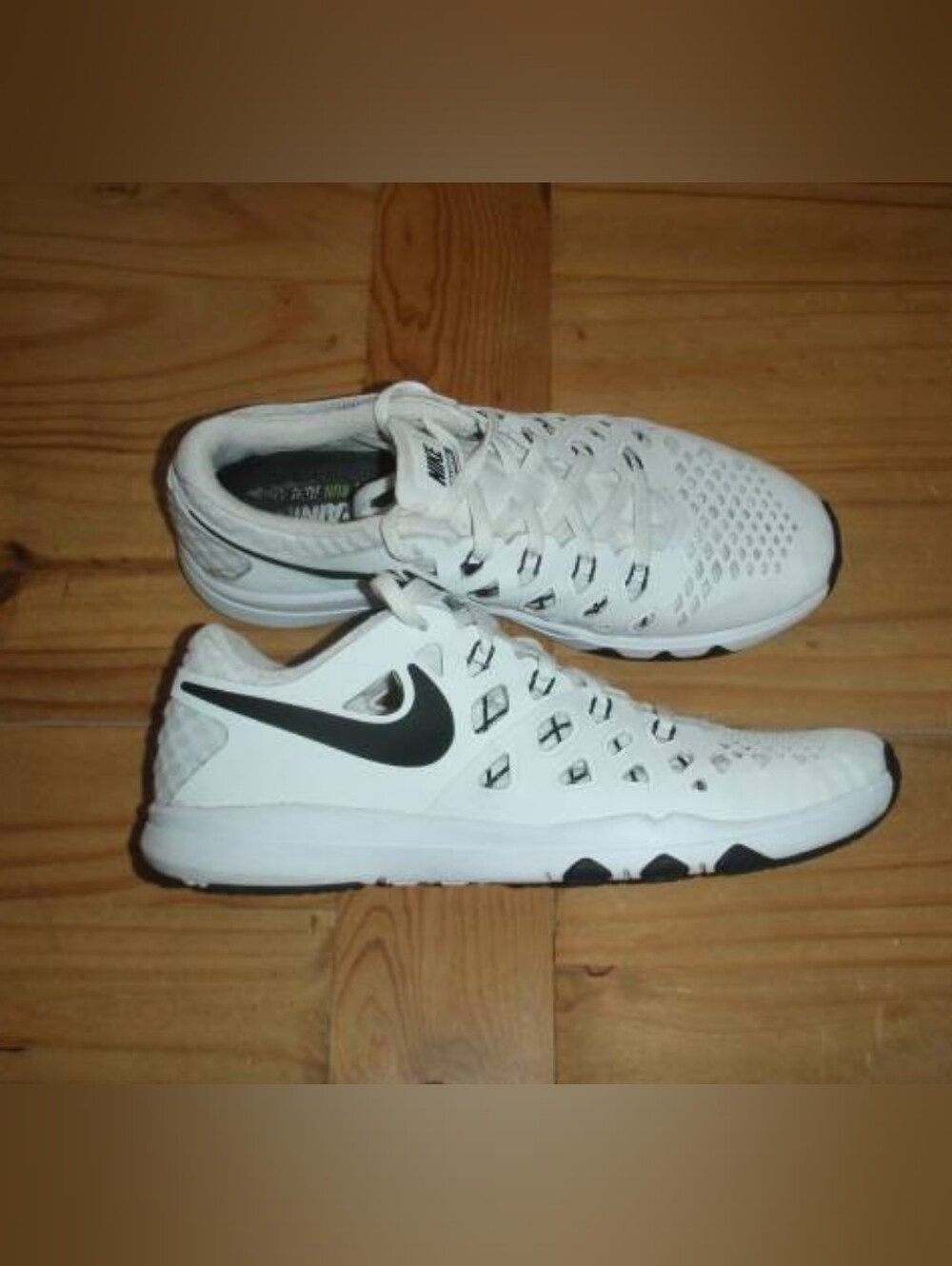 Nike Speed Train 4 - White & Black - Men's Size 6
